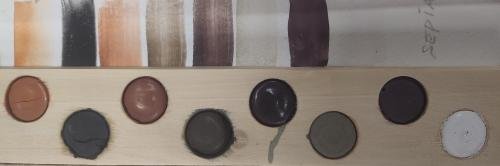 Sepia Watercolor Palette